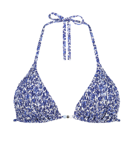 Triangel bikinitop Lobos, Blauw
