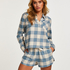Haut de Pyjama Flanel, Bleu