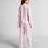 Haut de pyjama, Rose