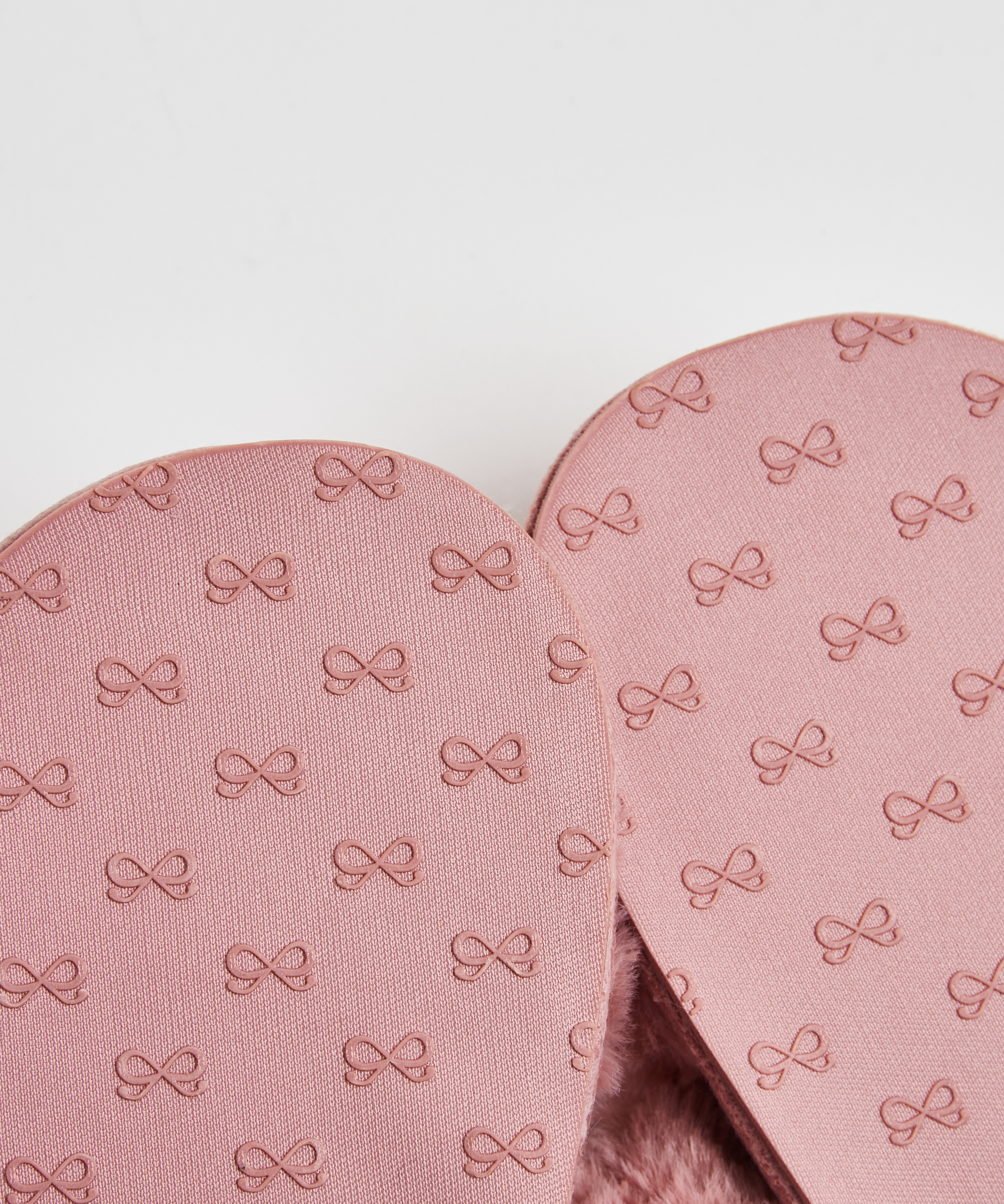 Sloffen Fake Fur, Roze, main