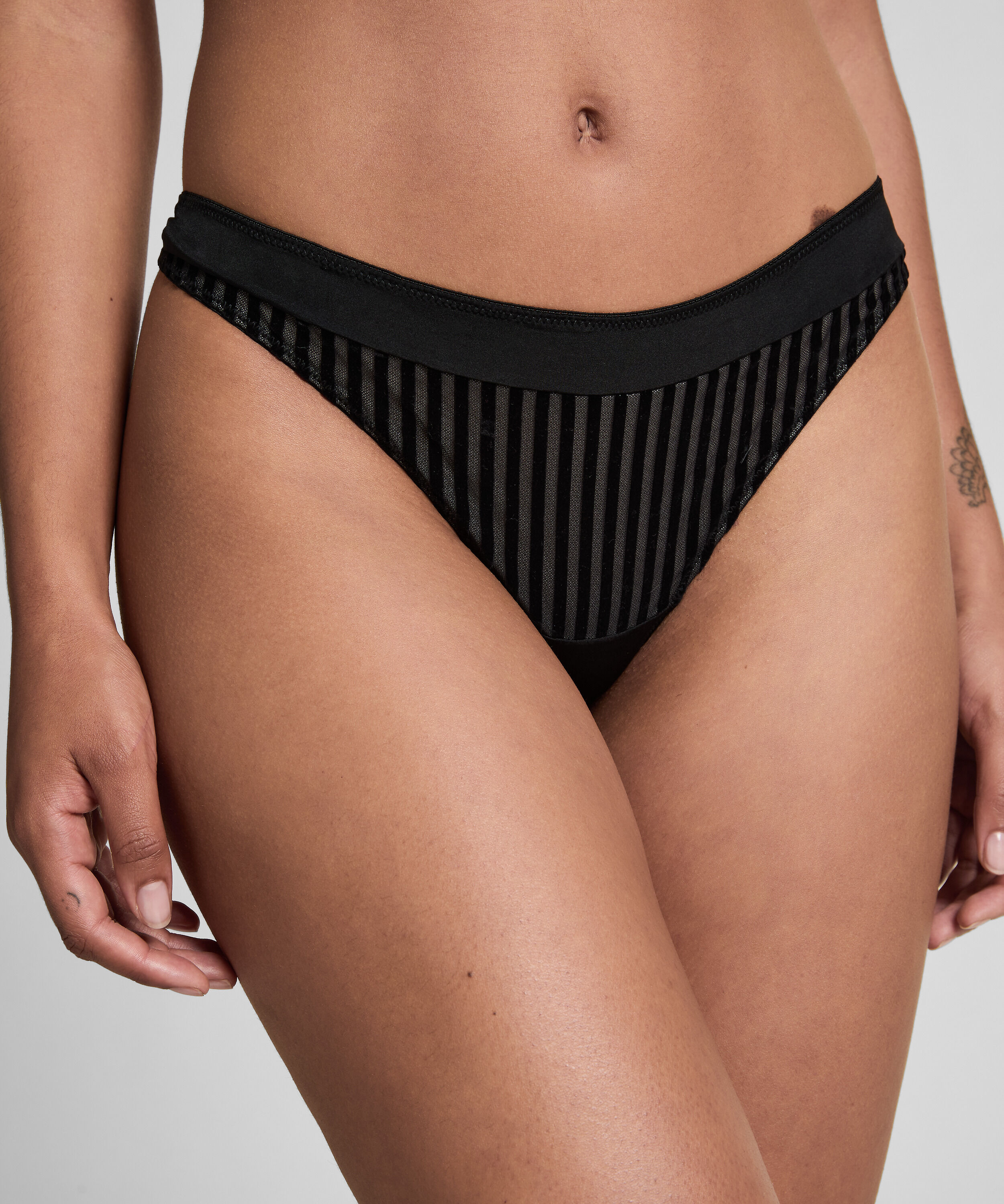 Boxer + String Transparent Noir - Néofan - Taille Unique S/M (tour De Taille 64-88 Cm) - Neuf
