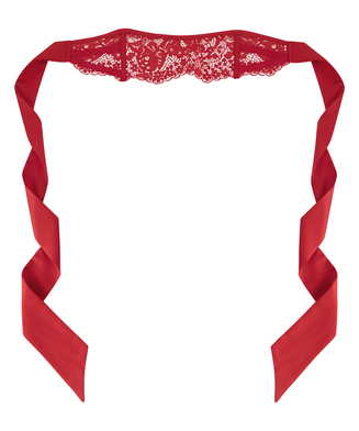 Blinddoek Private lace, Rood