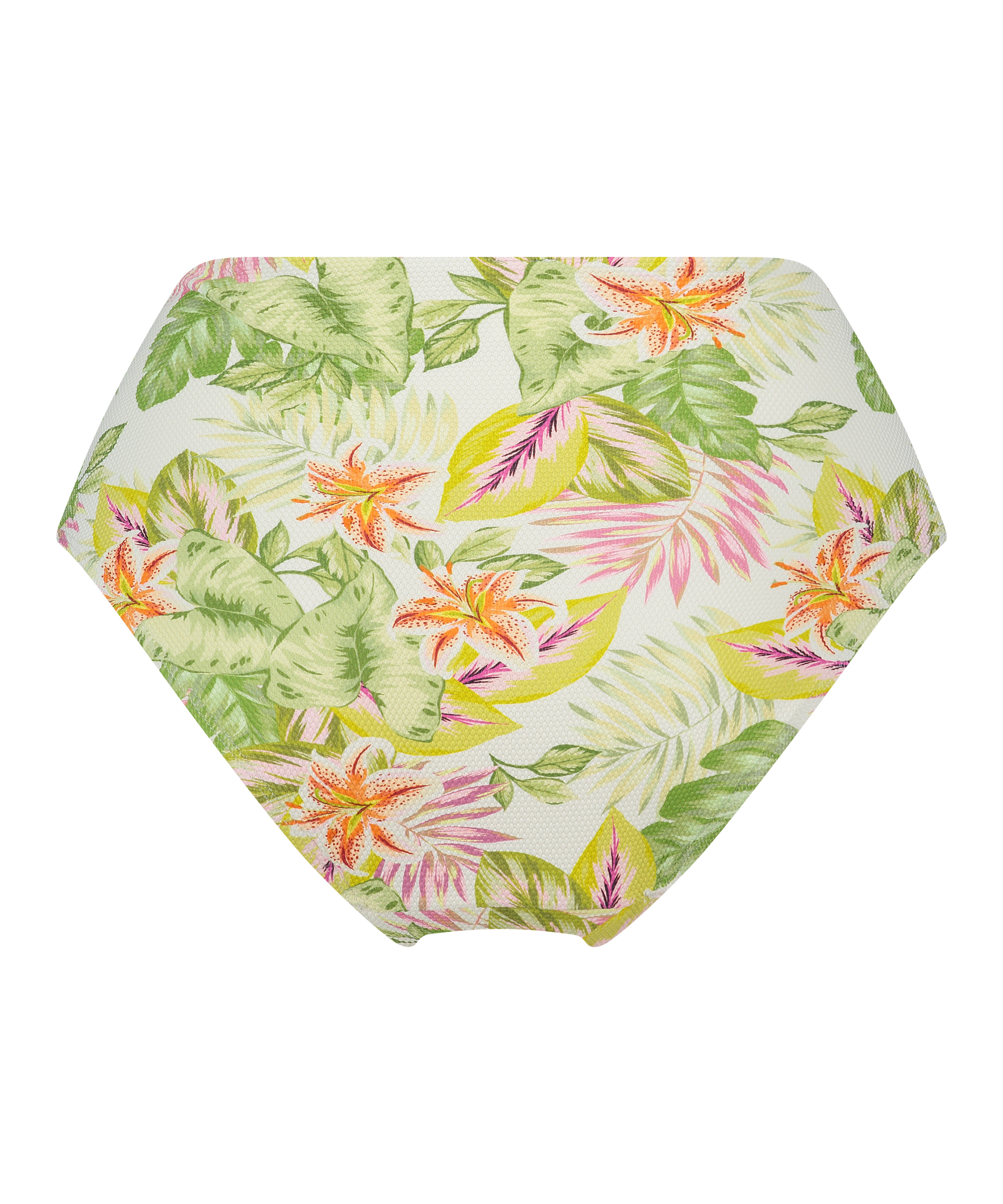 Slip de Bikini Rio Tropics, Blanc, main