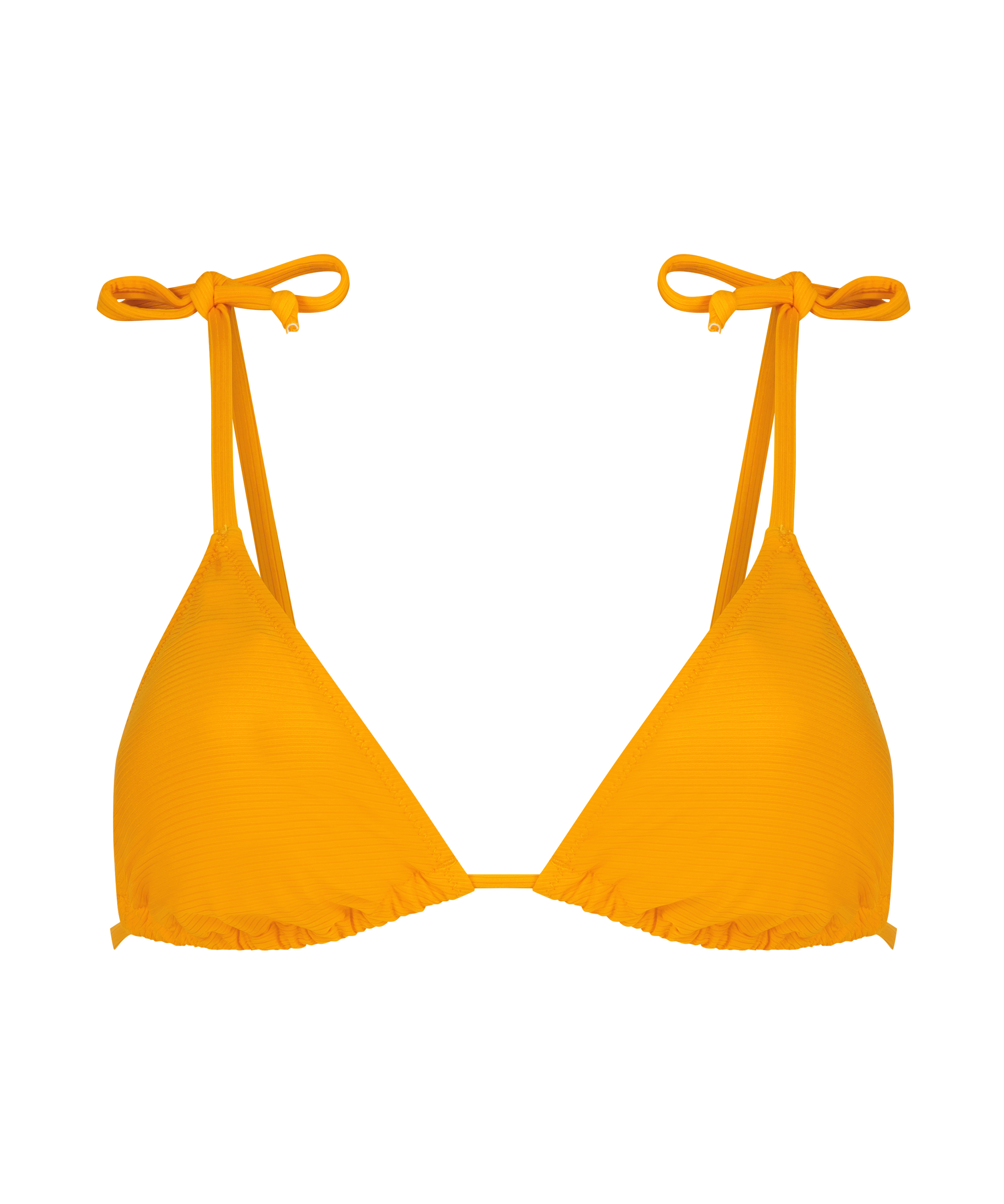 Triangel bikinitop Texture, Zwart, main