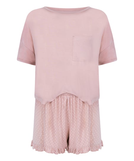 Pyjama en jersey, Rose