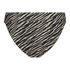 Slip de Bikini Rio Zebra, Brun