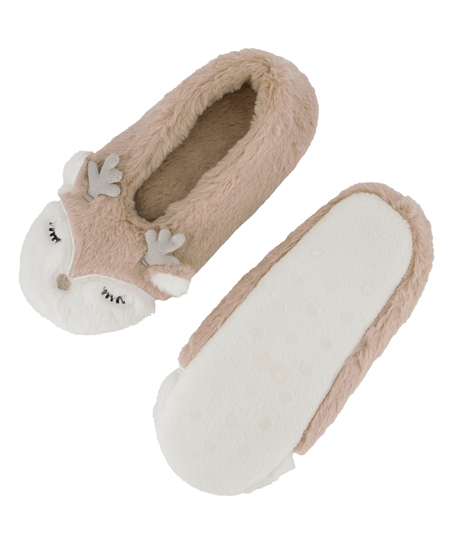 Chaussons ballerine, Beige