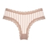 Brazilian V-shape mesh, Beige