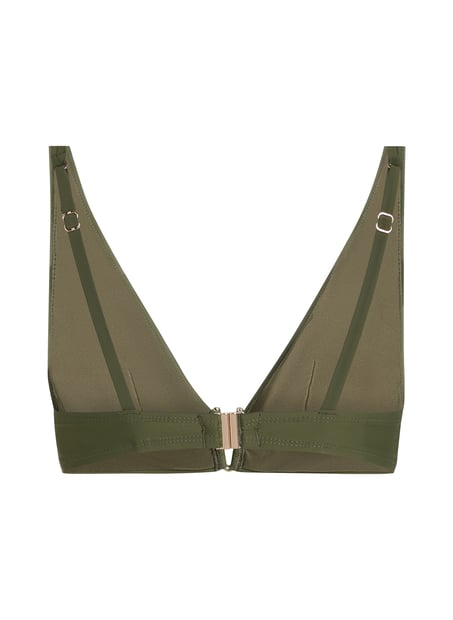 Triangel bikinitop Luna, Groen