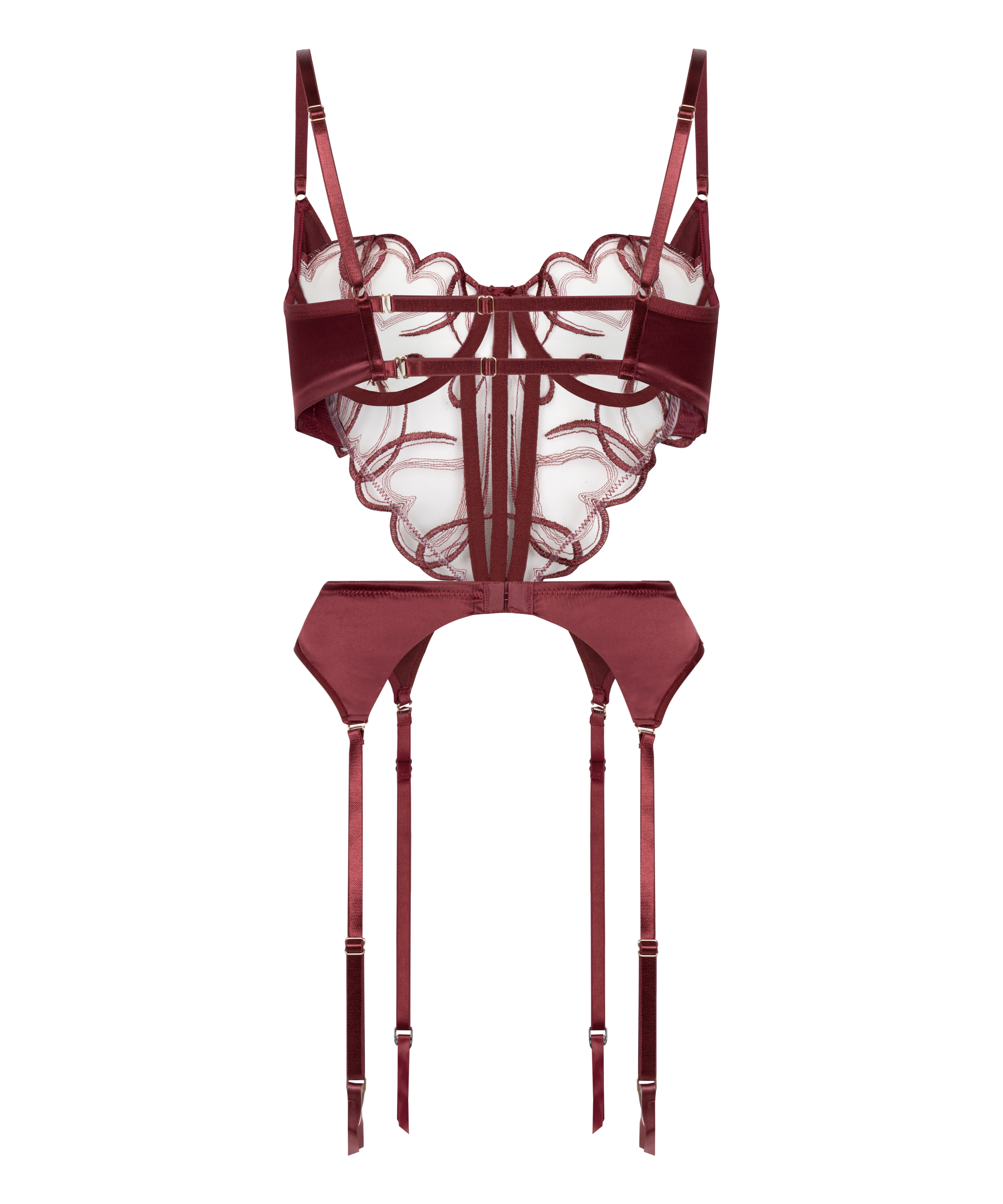 Bustier Olivia, Rood, main