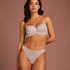 Voorgevormde strapless beugel bh Leni, Paars