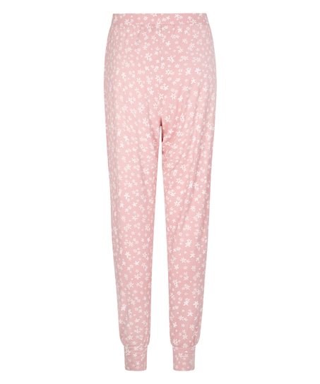 Pantalon de pyjama Jersey, Rose