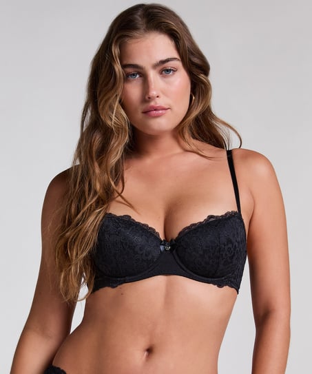 Soutien-gorge à armatures préformé Marine, Noir