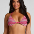 Triangel bikinitop Cali, Roze