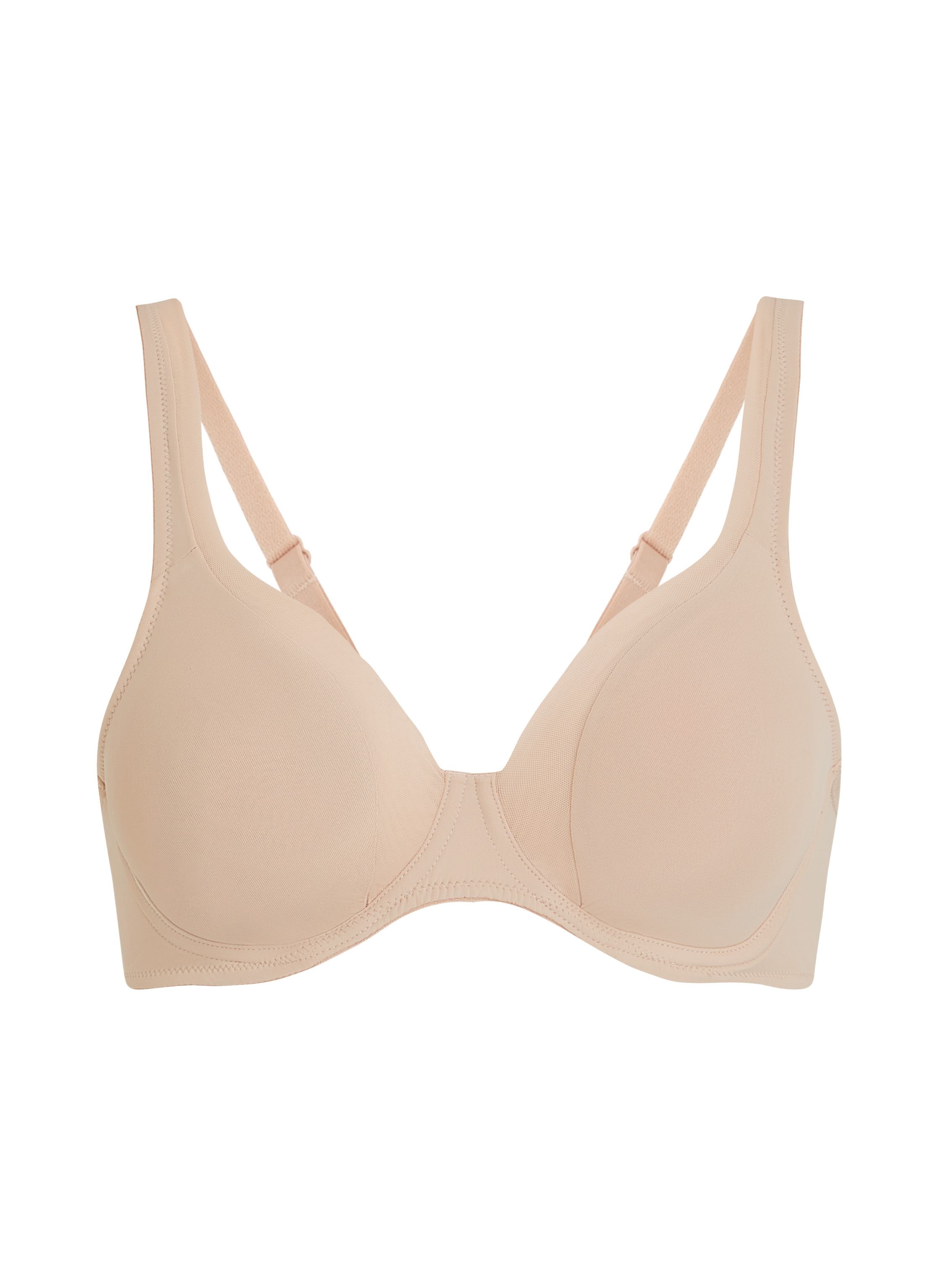 Niet-voorgevormde beugel bh Mesh, Beige, main