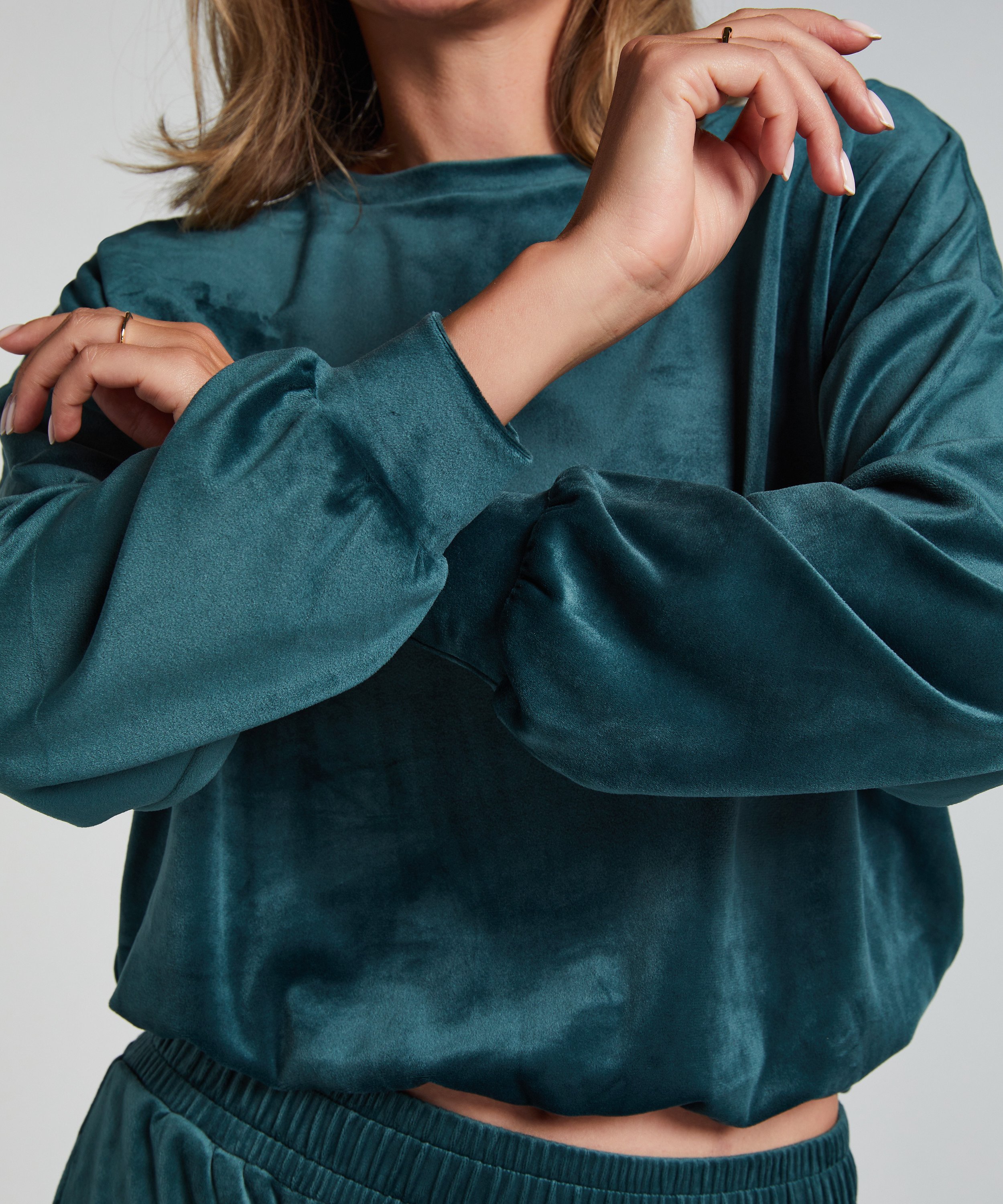 Velours Top, Groen, main