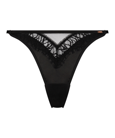 Slip brésilien Aiko, Noir