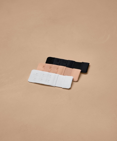 3-pack bh-verlengstukken, Wit