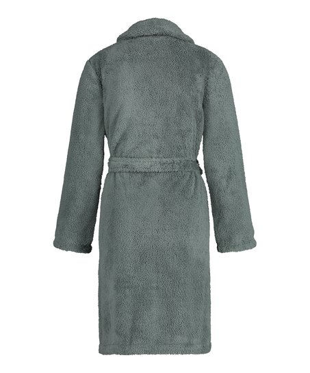 Badjas Fleece kort, Groen