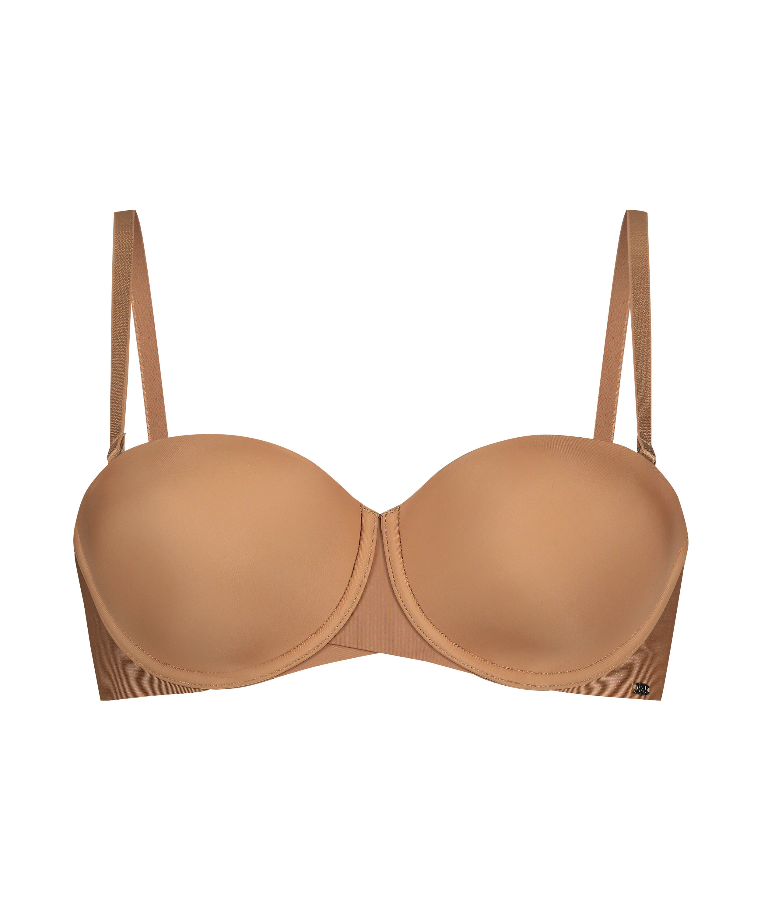 Voorgevormde strapless beugel bh Jane, Bruin