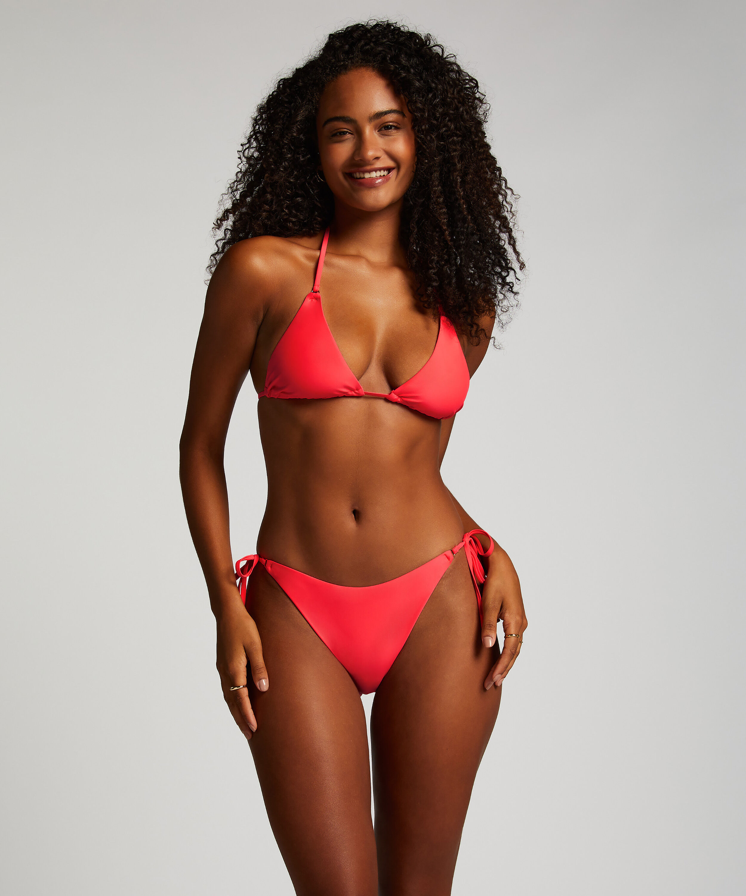 Slip de Bikini &Eacute;chancr&eacute;s Doha, Rouge