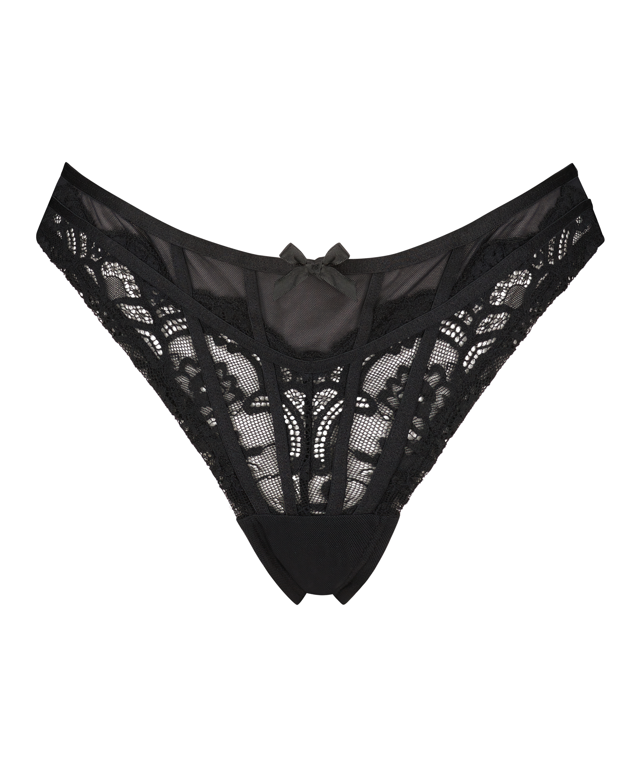 Hoog uitgesneden brazilian Arla, Zwart, main