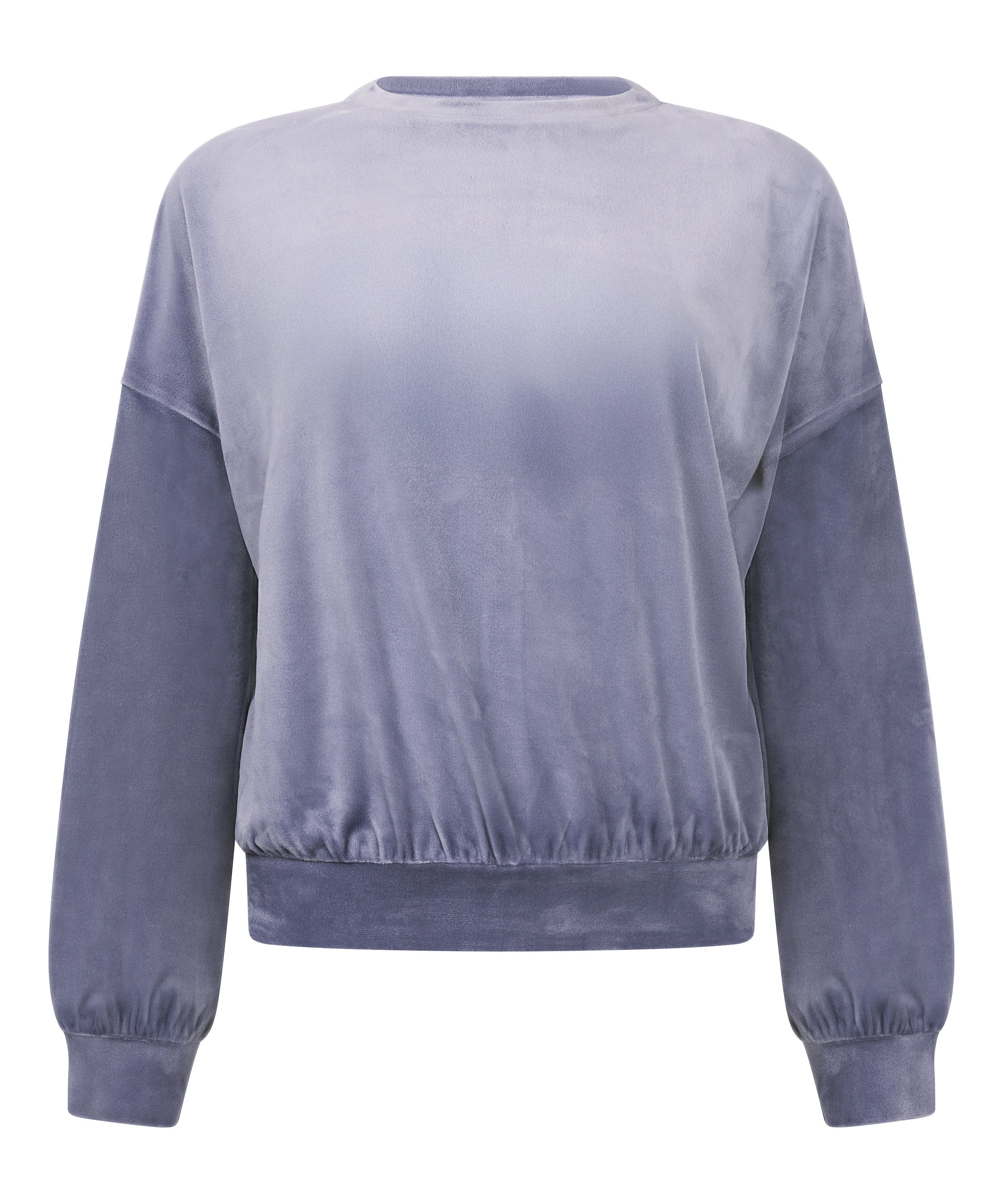 Velours Top, Blauw, main