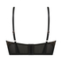 Voorgevormde longline beugel bh Lexi, Zwart