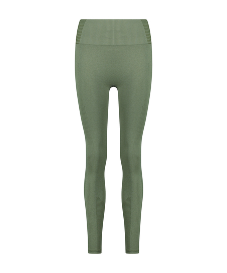 HKMX High Waisted naadloze Sportlegging, Groen