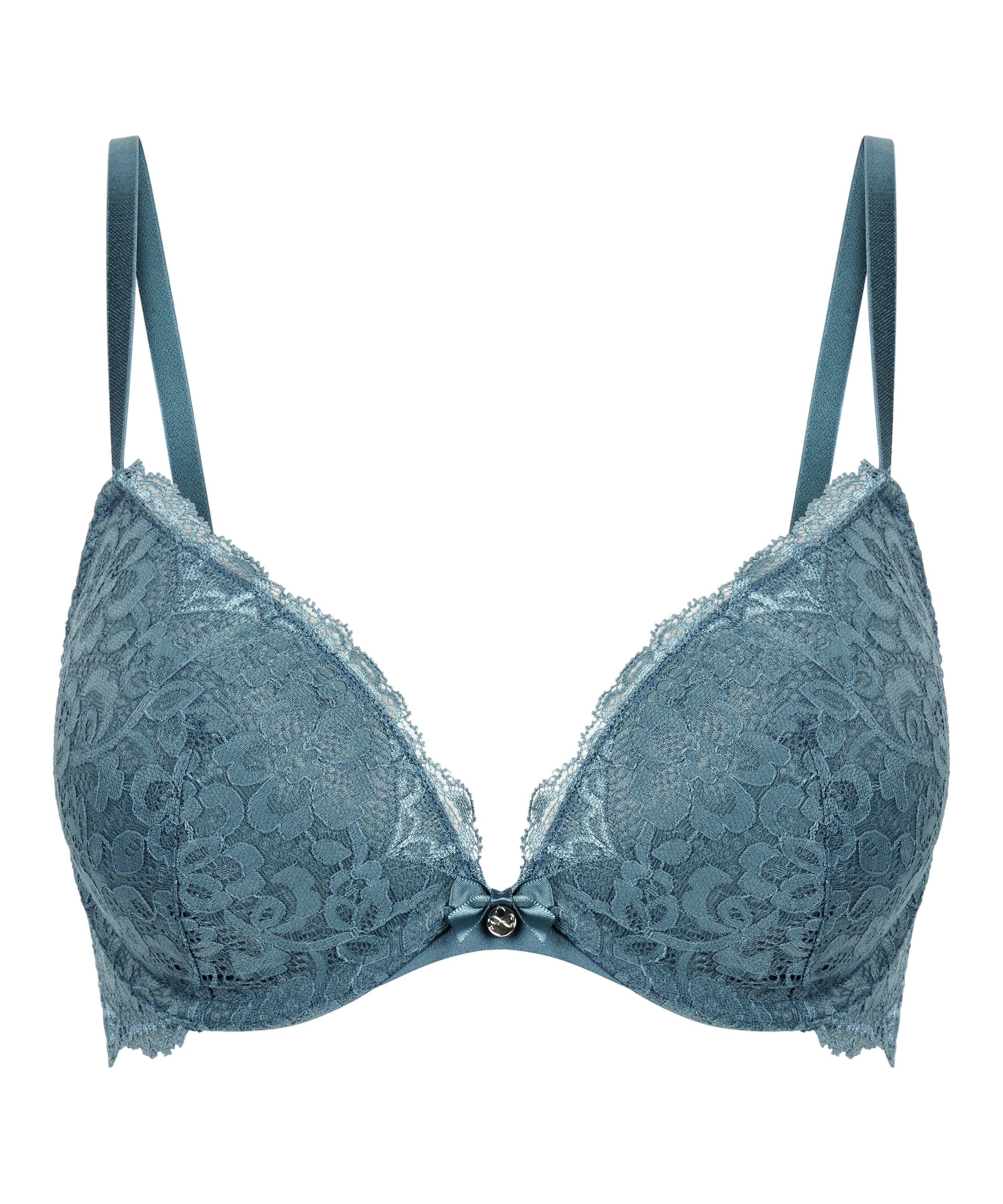 Soutien-gorge &agrave; armatures pr&eacute;form&eacute; push-up Marine, Bleu, main