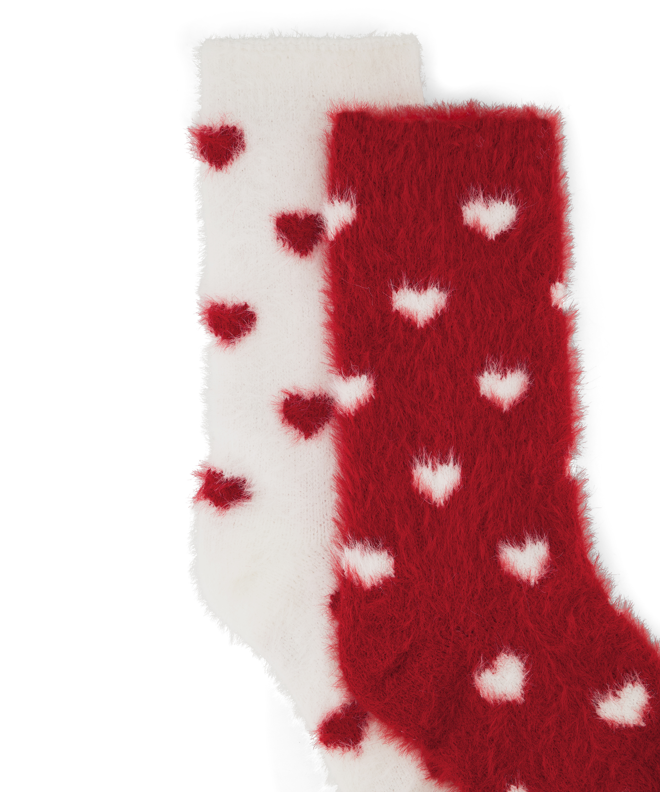 2 paar sokken Cosy, Wit, main