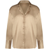 Jacket lange mouwen Satijn, Geel