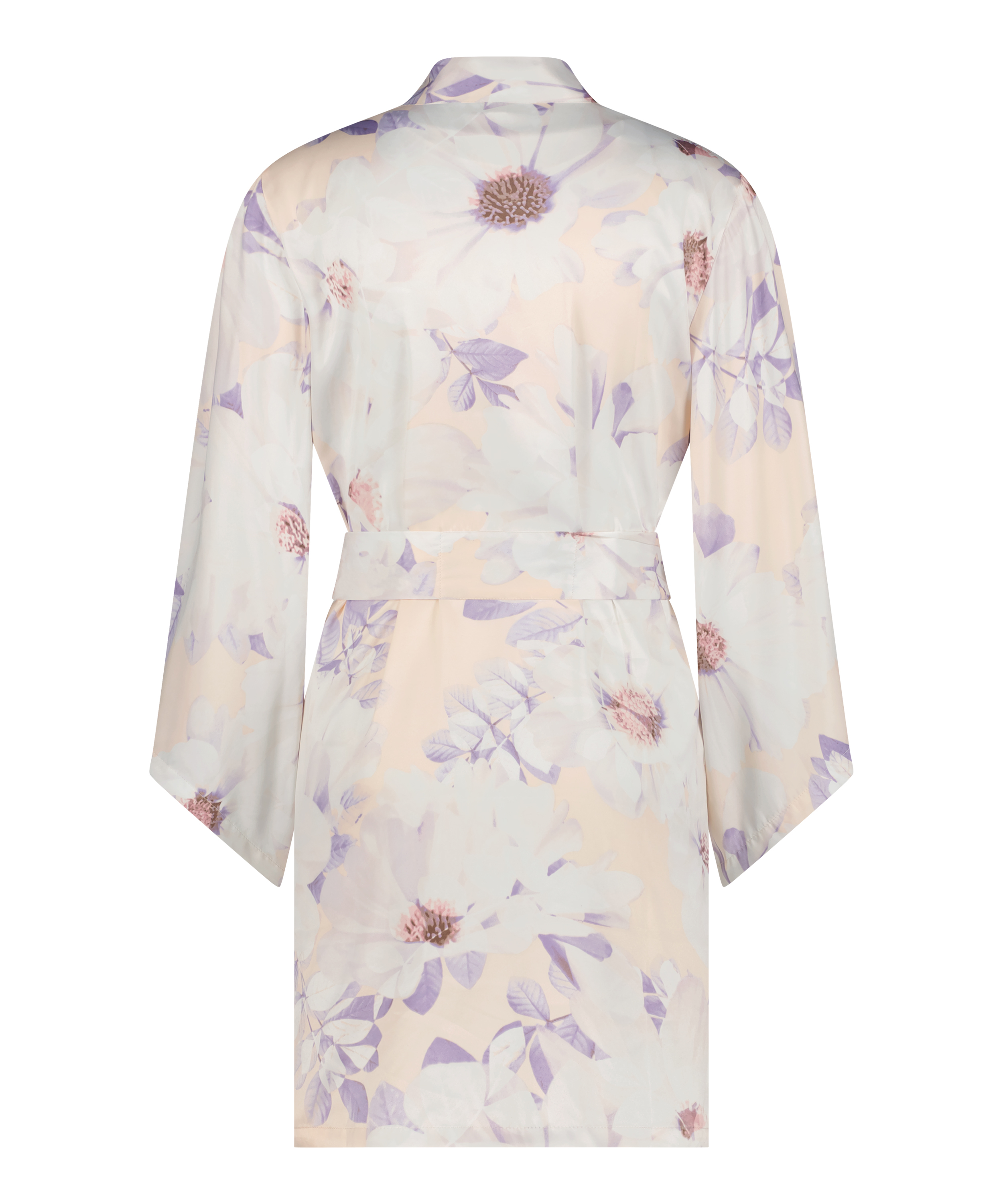 Kimono satin, Roze, main