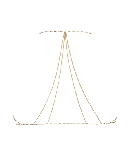 Bralette Chain, Geel