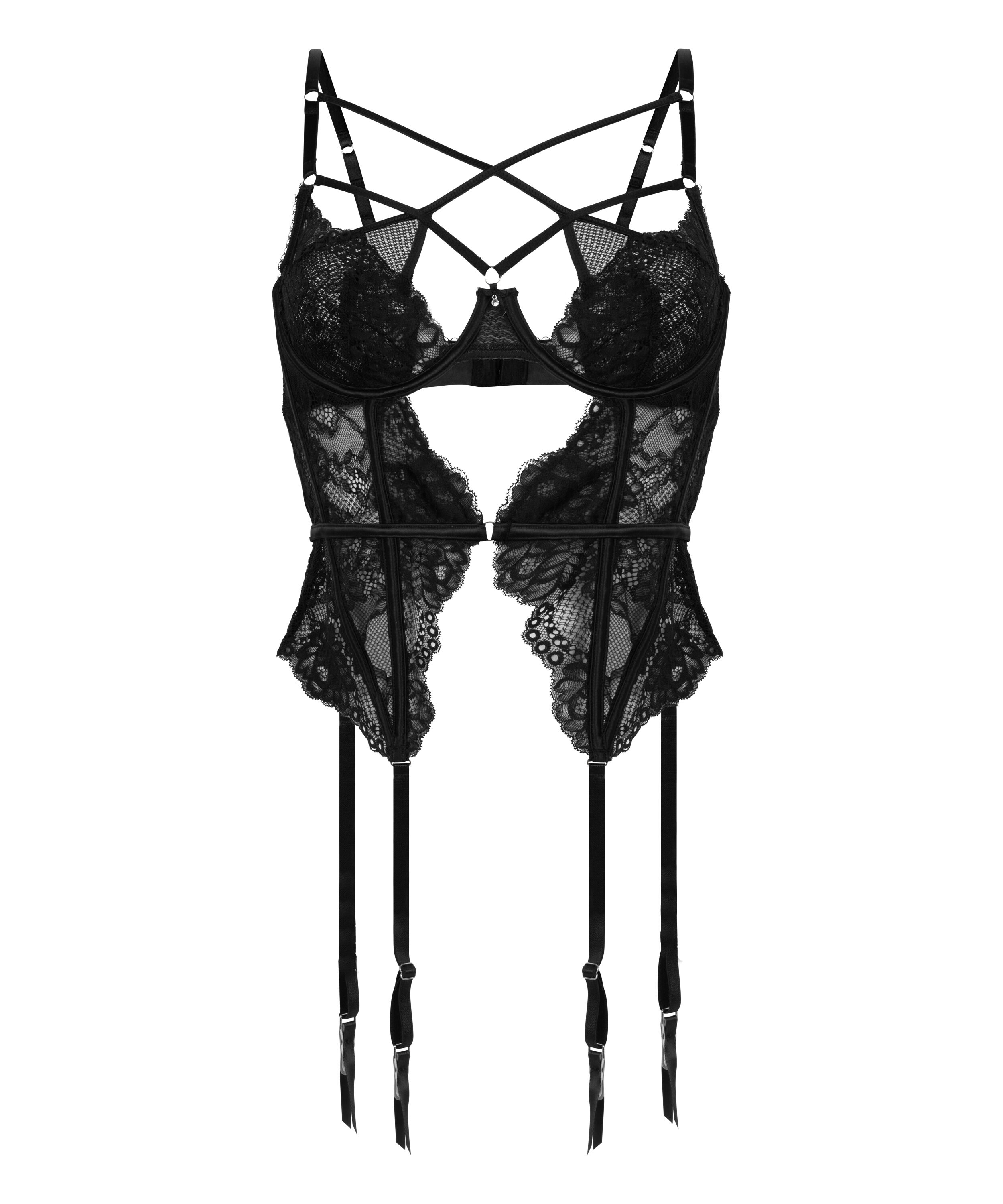 Bustier Anna, Noir
