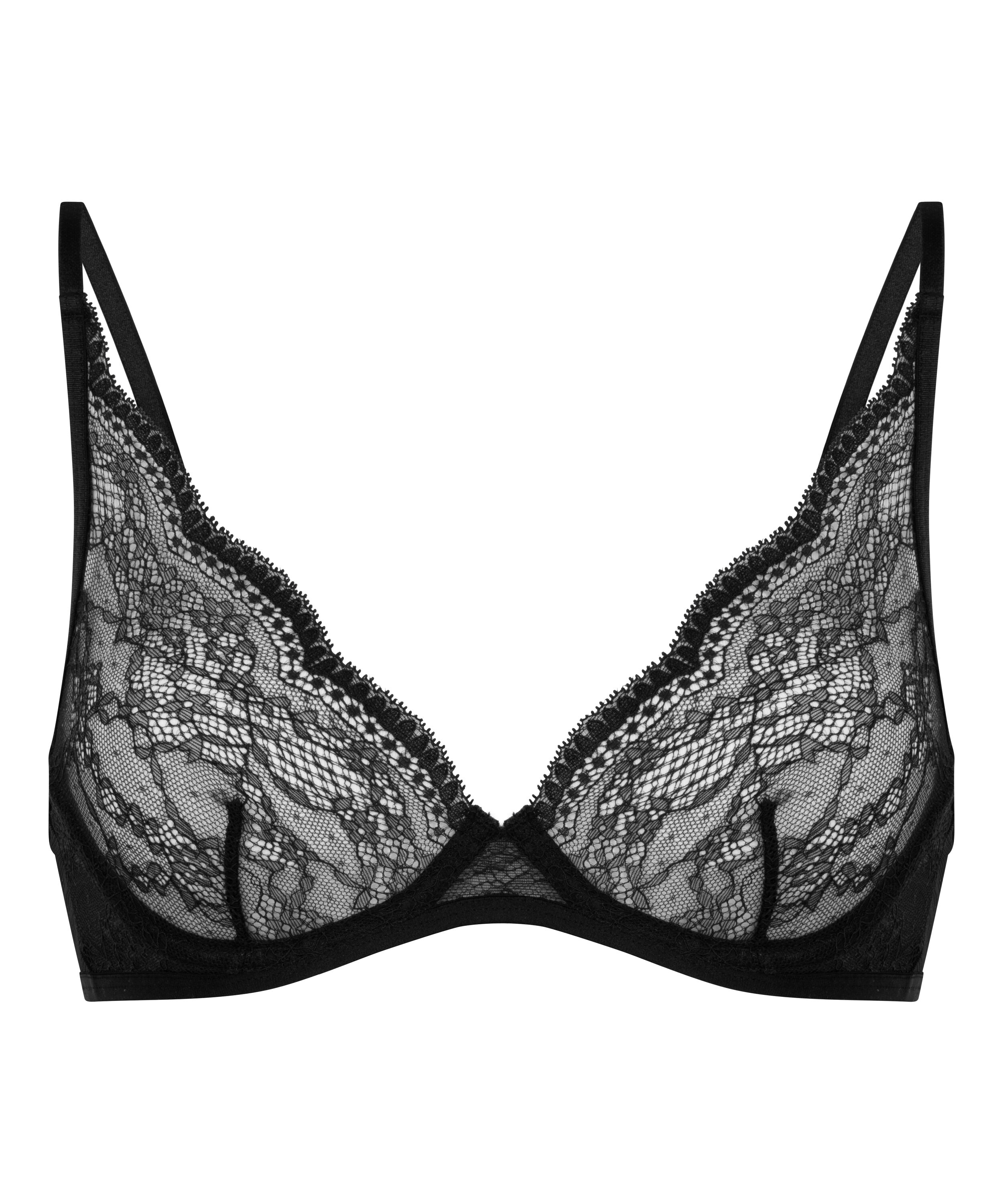 Soutien-gorge &agrave; armatures non-pr&eacute;form&eacute; Isabelle, Noir