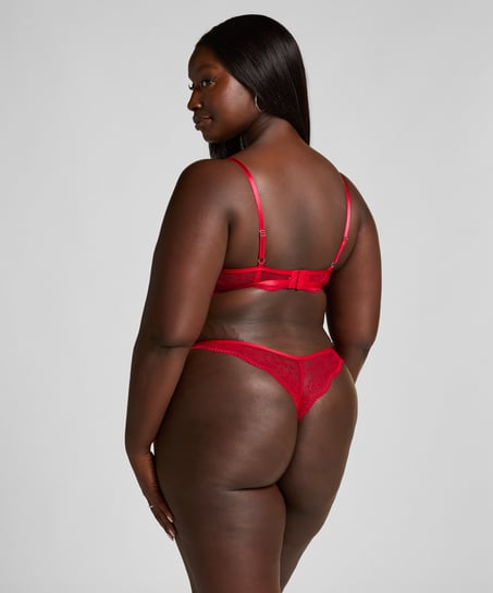 Soutien-gorge non-rembourré à armatures Isabelle, Rouge