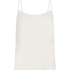 Minimal satijnen cami, Wit
