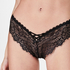 3-Pack Brazilians lace, Zwart