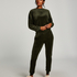 Joggingbroek Velours, Groen