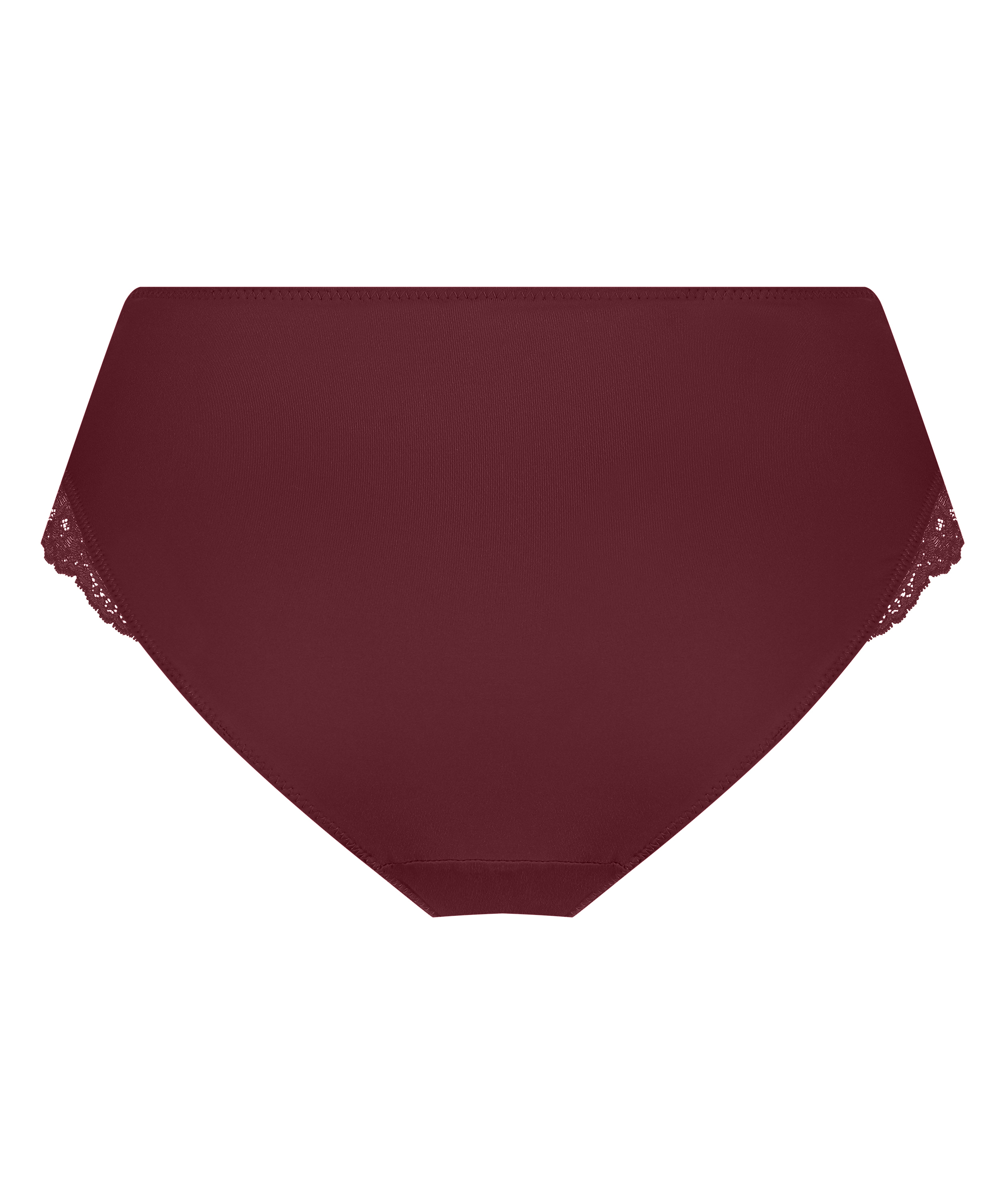 Slip taille haute Sophie, Rouge, main