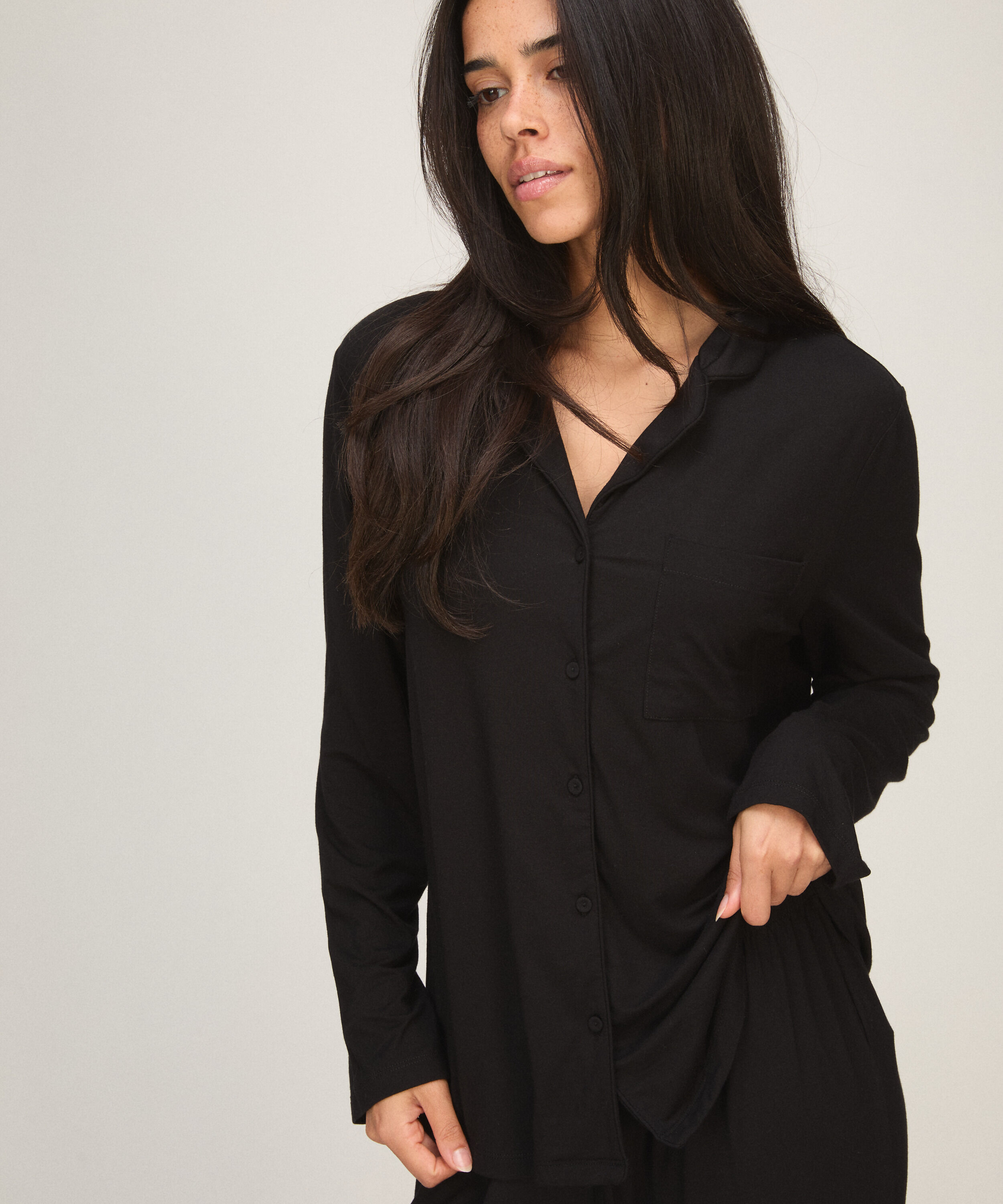 Veste à manches longues en jersey Essential