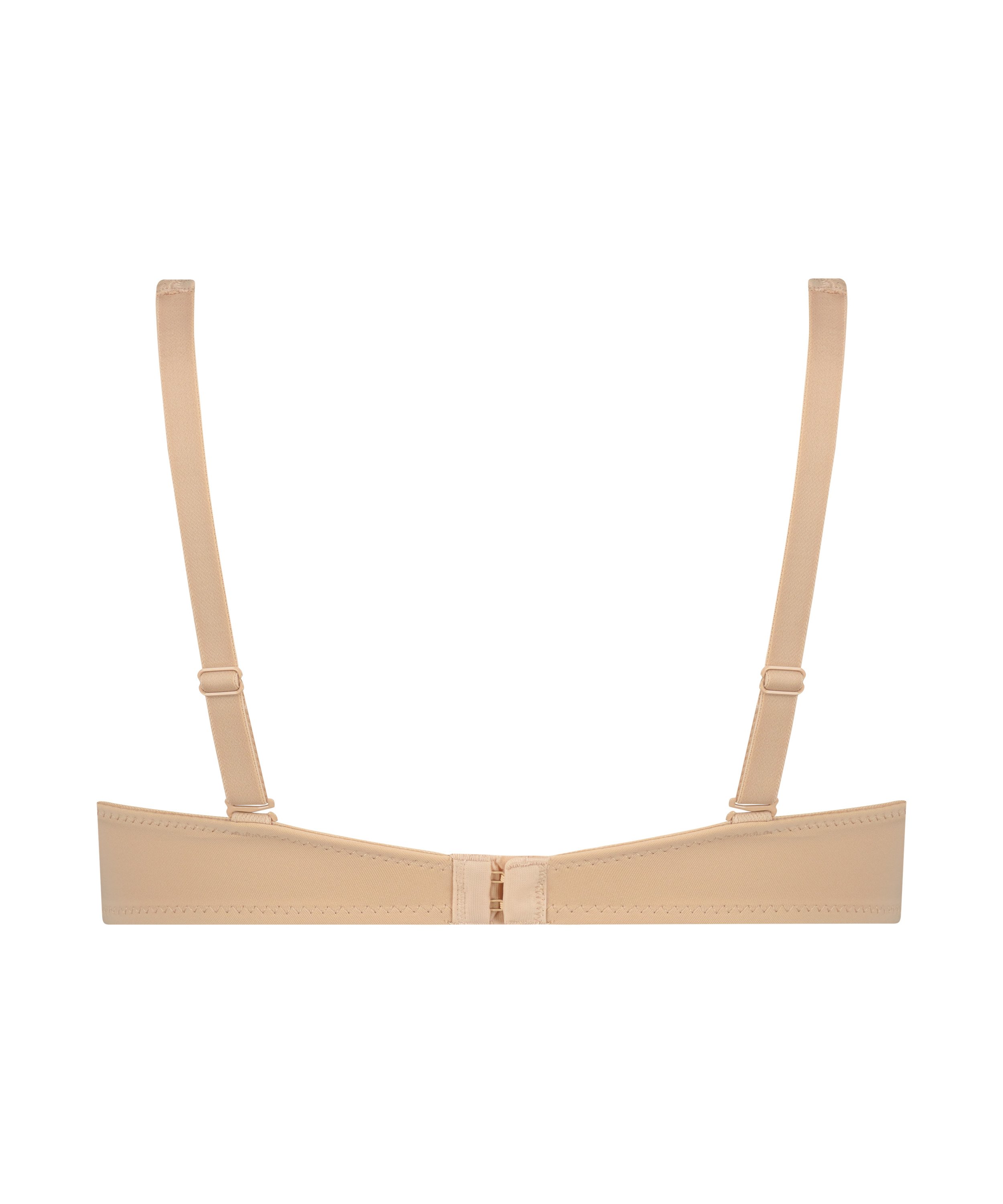 Soutien-gorge à armatures non-préformé Satin fleece, Beige, main
