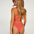 Slip brésilien taille haute Bae, Rose