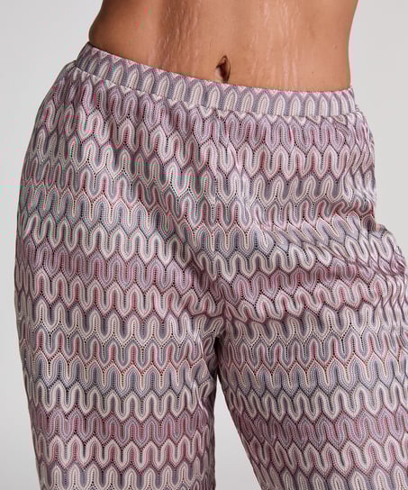Gehaakte broek Cali, Roze