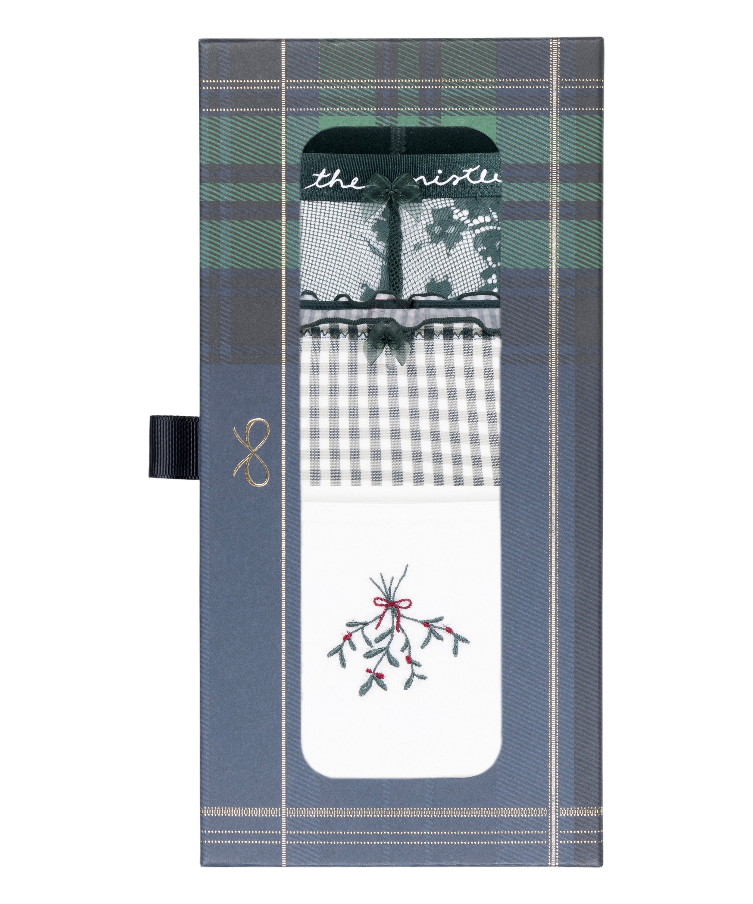 Cadeauset Kerst string, Groen, main