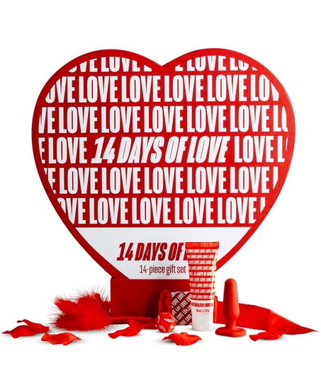 Loveboxxx 14 Days of Love Gift Set, Rood