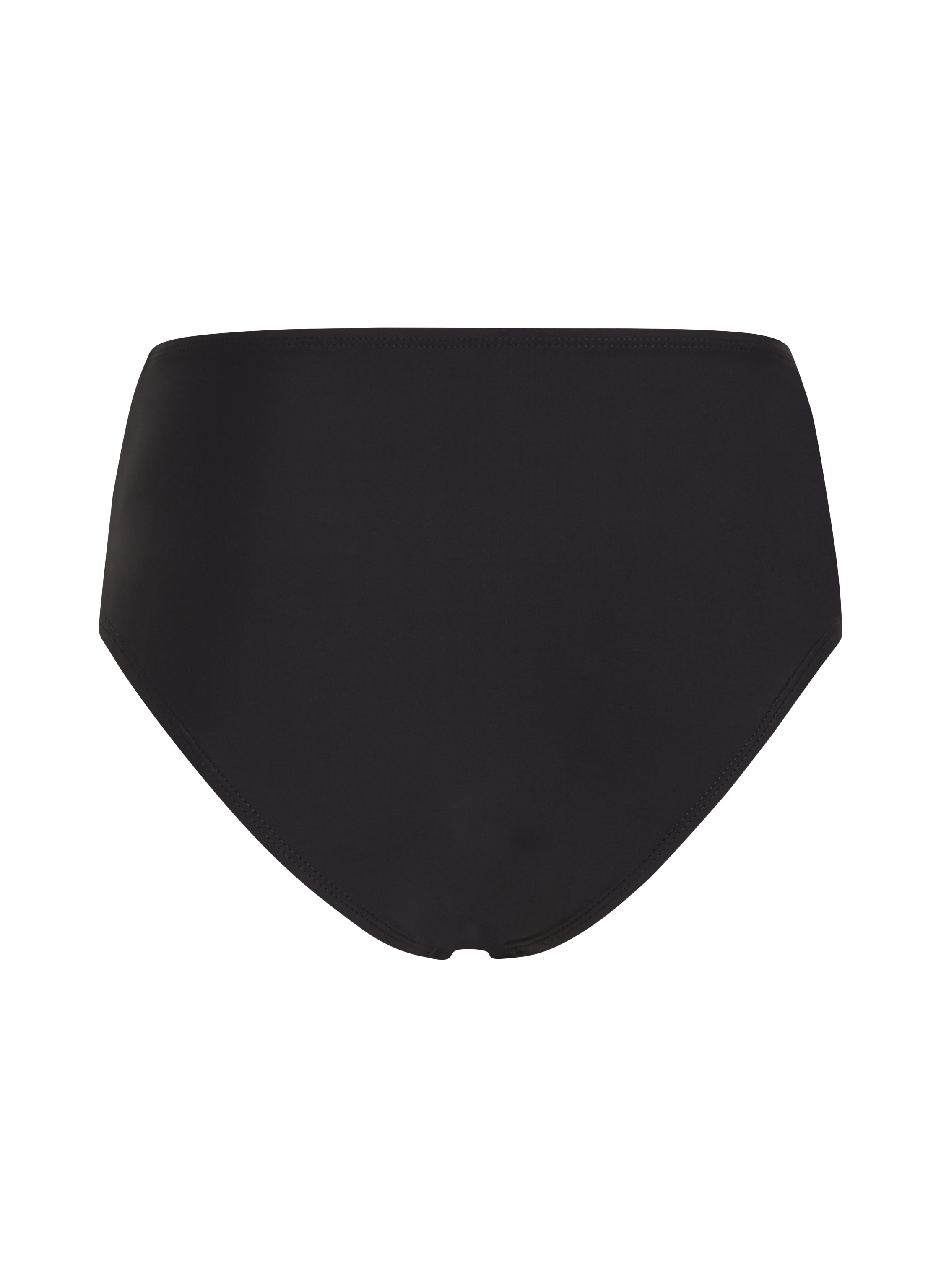 Bas de bikini taille haute Cheeky shaping Luna, Noir, main