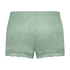 Short velours dentelle, Vert