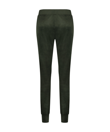Joggingbroek Velours, Groen